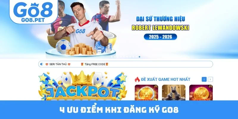 4 ưu điểm khi tiến hành đăng ký Go8