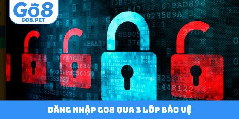 Đăng nhập Go8 an toàn qua 3 lớp bảo vệ